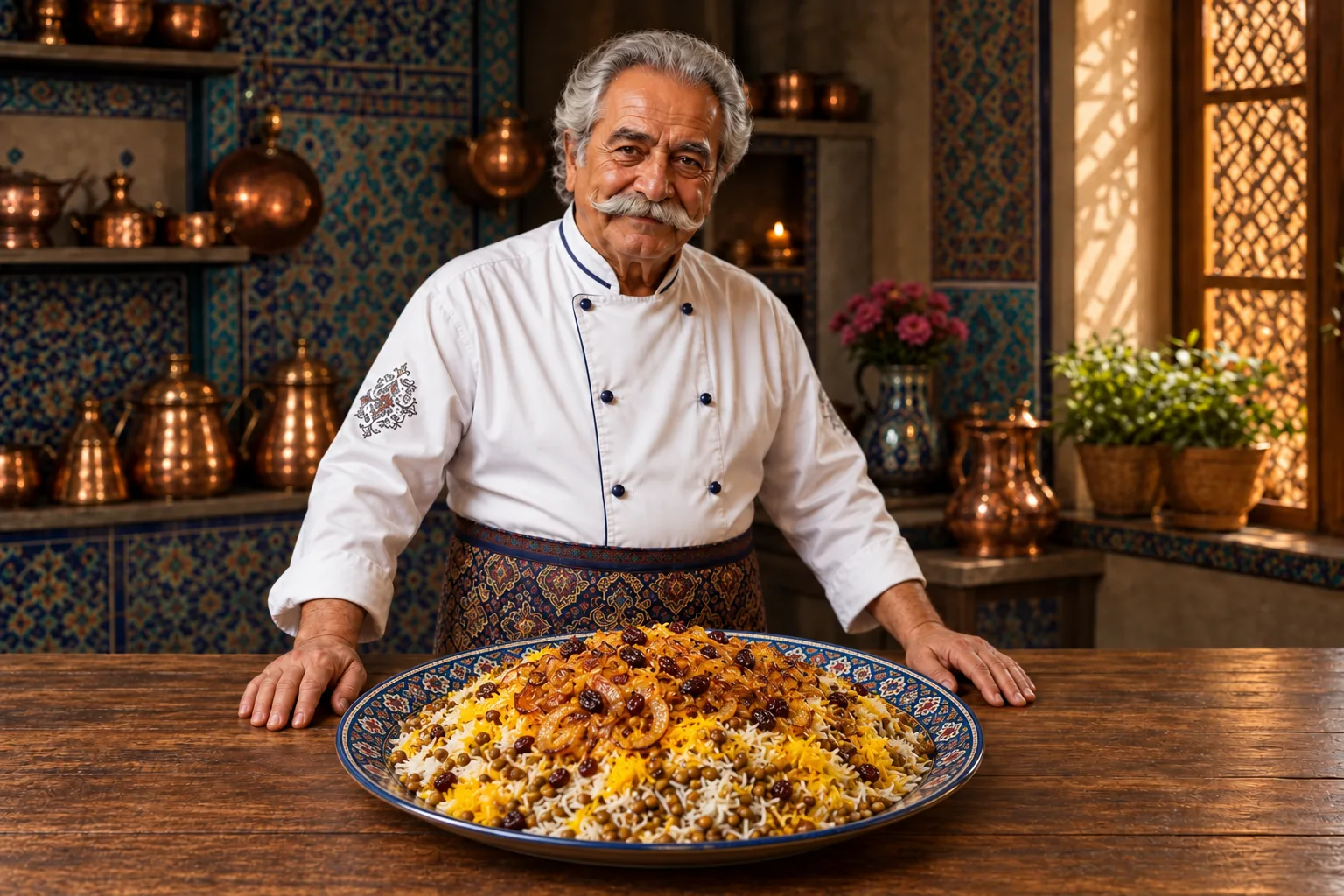 Adas Polo — finished dish