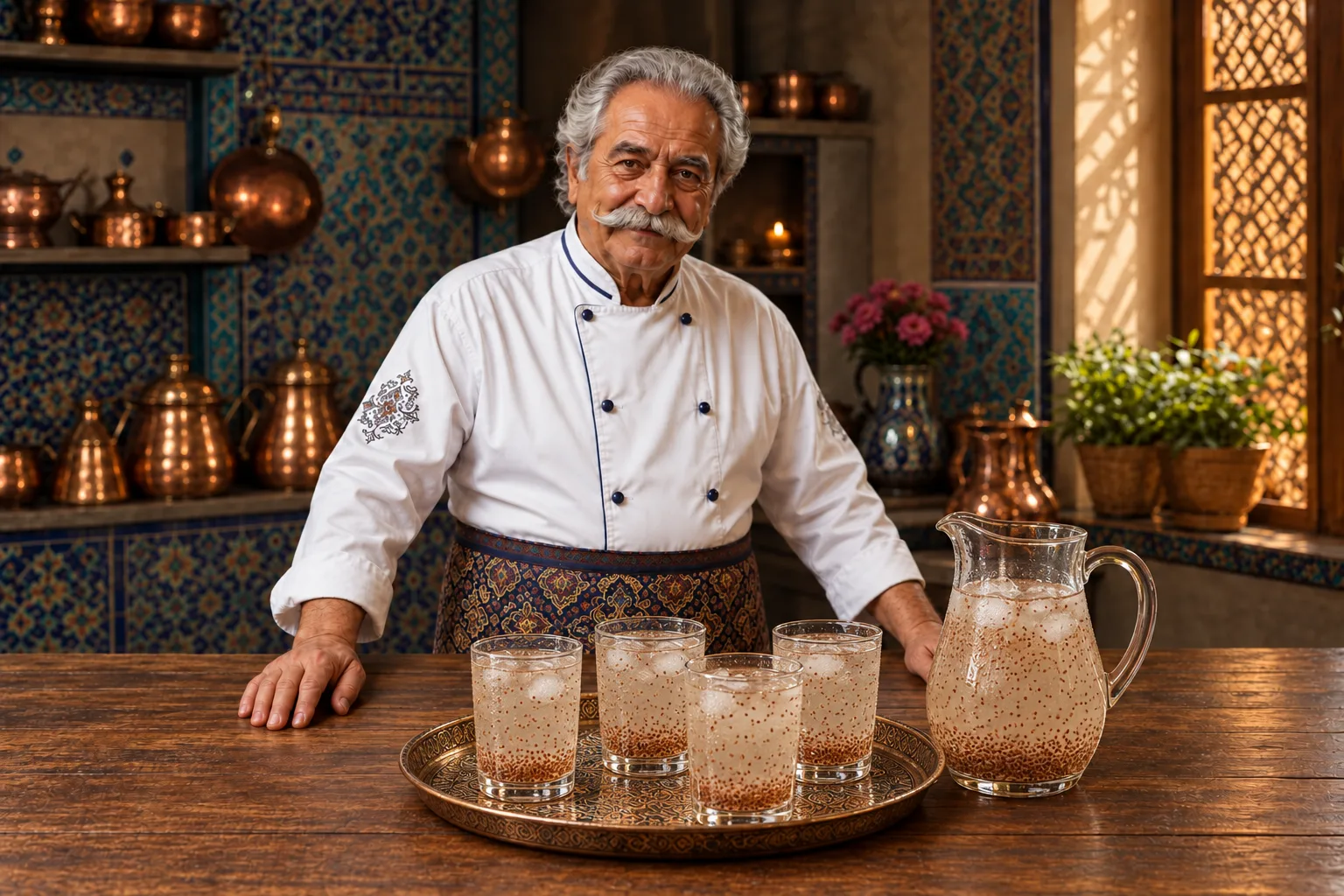 Khakshir Sharbat — finished dish