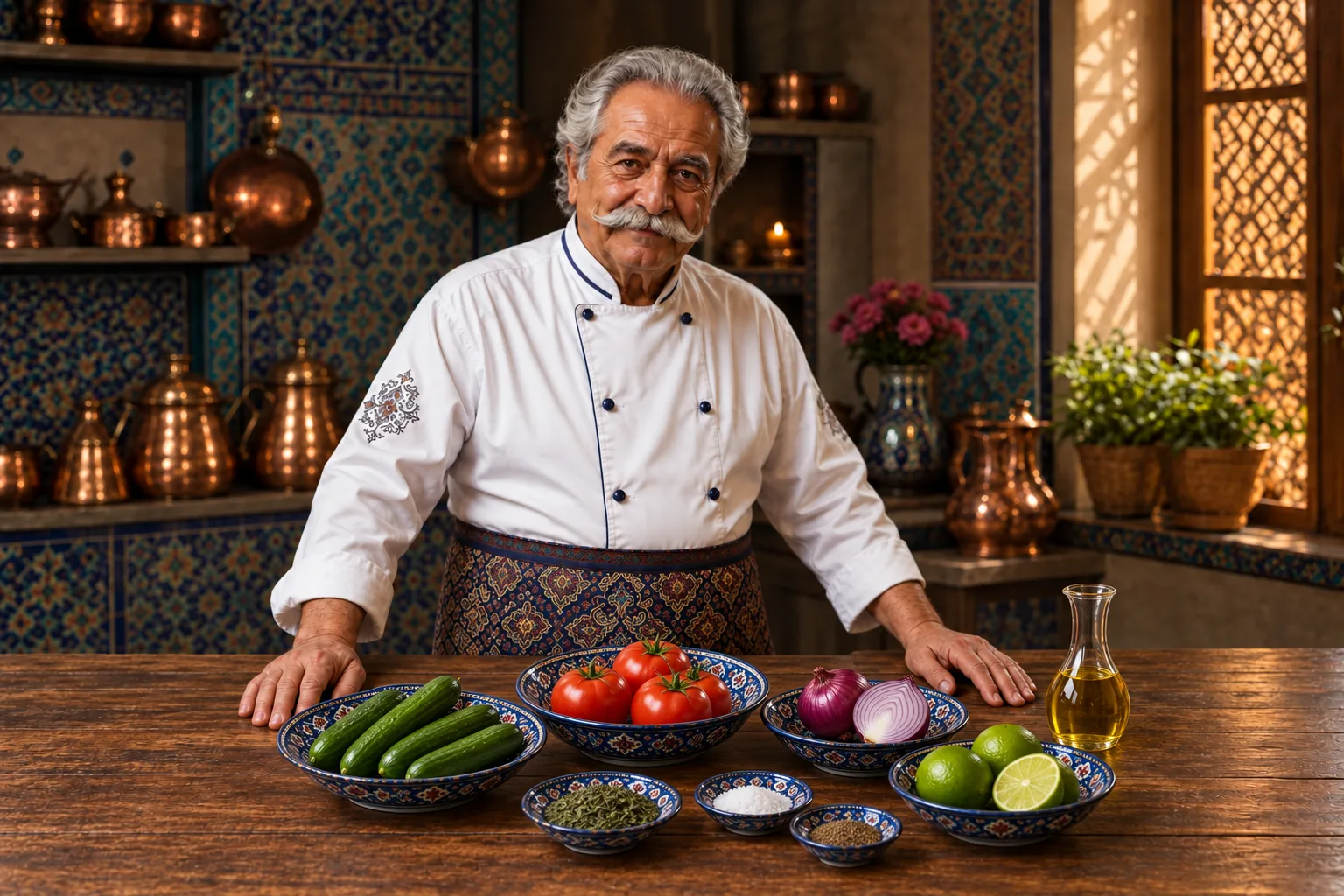 Salad Shirazi — ingredient table